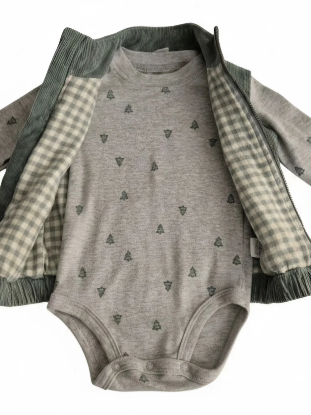 Carter's 3 Piece Corduroy Vest With Jeans and Bodysuit 18 Months